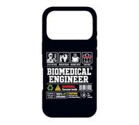 Biomedical Engineer Warning Label Skills Coffee Wine Case for iPhone 17 Pro