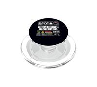 Biomedical Engineer Warning Label Skills Coffee Wine PopSockets PopGrip for MagSafe
