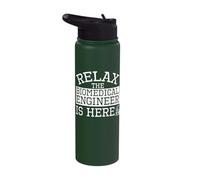 Biomedical Engineering Apparel - Best Funny Engineers Design Stainless Steel Insulated Water Bottle