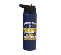 Biomedical Engineering Medical Engineer Bioengineer Stainless Steel Insulated Water Bottle