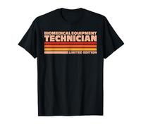 Biomedical Equipment Technician Retro Sunrise T-Shirt