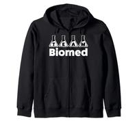 Biomedical Science Gift Biomed Teacher Zip Hoodie