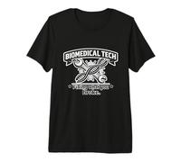 Biomedical Tech Fixing What You Broke DNA Wrench Graphic Premium T-Shirt