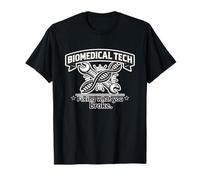 Biomedical Tech Fixing What You Broke DNA Wrench Graphic T-Shirt
