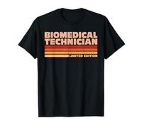 Biomedical Technician Retro Sunrise T-Shirt