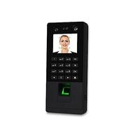 Biometric Facial Access Control Keypad System RFID Fingerprint Time Attendance Machine Support Face Password TCP/IP Network USB(Color:X112-S)