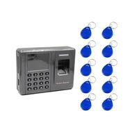 Biometric Fingerprint Access Control System RFID Combination Lock Control Device Access Control Lock Integration Machine(Size:F20 and 10 ID keys)
