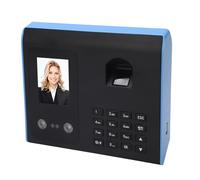 Biometric Fingerprint Attendance Machine, 3 in 1 Time Clock for Employees Small Business with Face, Finger Scan and Password, No Drive, Multi Language Auto Clock in and Out