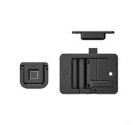 Biometric Fingerprint Cabinet Lock Black Keyless Drawer Lock with Advanced Recognition Technology Anti-Theft Design Long Standby for Secure Home or