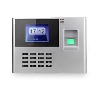 Biometric Fingerprint Password Attendance Machine Employee Checking-in Recorder 2.8 Inch LCD Screen Time Attendance Clock