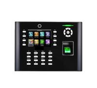 Biometric Fingerprint Recognition Time Attendance And Access Control Machine Optional RFID Card Reader Time Clock For Small Businesses And Offices With Multi-language and Staff Support(IClock680-ID)