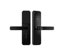 Biometric Fingerprint Security Intelligent Tuya Smart WiFi Password Electronic Door Lock to Open The Door Remotelya (Color : 7085)