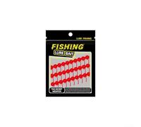 Biomimetic Soft Bead Fishing Bait for Dynamic Teasing, Silicone Rubber, Adjustable Buoyancy, Lifelike Tail Movement, for Crucian Carp & Green Grass Carp, 4mm/6mm/10mm, Yellow or Red(6mm yellow)