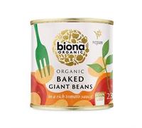 Biona Baked Giant Beans In Tomato Sauce, Organic, 230g
