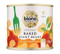 Biona Baked Giant Beans In Tomato Sauce, Organic, 230g