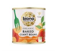 Biona Baked Giant Beans In Tomato Sauce, Organic, 230g