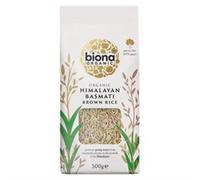 Biona Organic Basmati Brown Rice, 500g