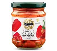 Biona Biona Grilled Red Peppers in Oil Organic 190g