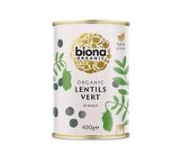 Biona Organic Lentils Vert, 400g