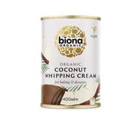 Biona Organic Coconut Whipping Cream 400ml (Pack of 6)