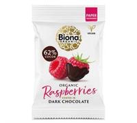 Biona Biona Organic Dark Chocolate Raspberries 45g