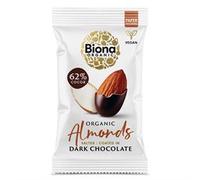 Biona Biona Organic Dark Chocolate Roasted Almonds 30g