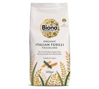 Biona Biona Organic Fusilli Pasta Tri Colore Bronze 500g