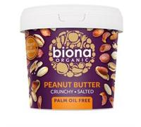 Biona Organic Peanut Butter Crunchy, 1kg