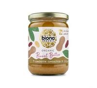 Biona Biona Organic Peanut Butter Smooth Unsalted 500g