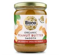 Biona Biona Organic Peanut Butter Smooth Unsalted 500g