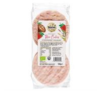 Biona Organic Strawberry Yoghurt Coated Rice Cakes 100 g