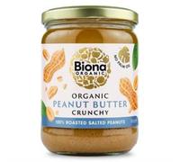 Biona Biona Peanut Butter Organic Crunchy with Sea Salt 500g
