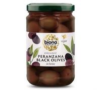Biona Biona Peranzana Black Olives in Brine Organic 280g