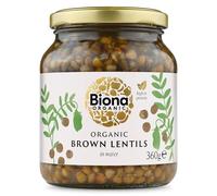 Biona Organic Brown Lentils Demeter - in Glass Jars 360g