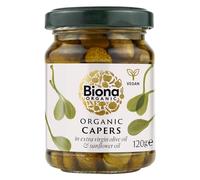 Biona Organic Capers in Olive Oil – 120 g