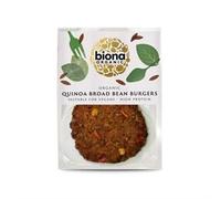 Biona Chilled Organic Quinoa and Broad Bean Burger 150g