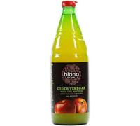 Biona Cider Vinegar - Unfiltered 750ml (Pack of 4)