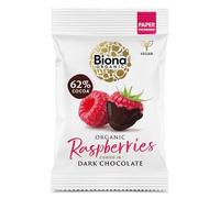 Biona Dark Chocolate Raspberries Organic