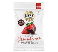 Biona Dark Chocolate Strawberries Organic