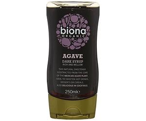 Biona Dark Squeezy Agave Syrup, 250 ml