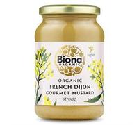 Biona French Dijon Mustard Strong Organic 200g