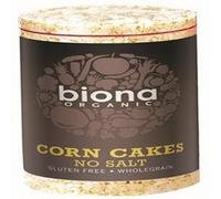 Biona Org No Salt Corn Cakes 110g x 4