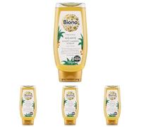 Biona Organic Agave Light Syrup, 350ml (Pack of 4)