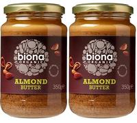 Biona Organic Almond Butter, 350 g (Pack of 2)