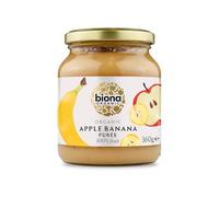 Biona Organic Apple and Banana Puree 360g (Pack of 6)
