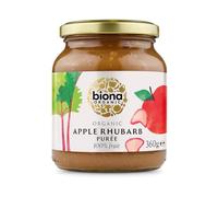 Biona Organic Apple and Rhubarb Puree 360g (Pack of 6)