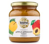 BIONA Organic Apple & Apricot Puree 360g (PACK OF 2)
