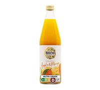 Biona Organic Apple & Mango Juice 750ml, Pack of 3 | 100% Pure Pressed Fruit Juice, Not From Concentrate, No Added Sugar, Vegan