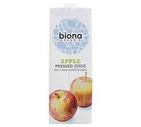 Biona Organic Apple Pressed Juice 1L (Pack of 2)