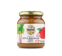 Biona Organic Apple & Rhubarb Puree 360g
